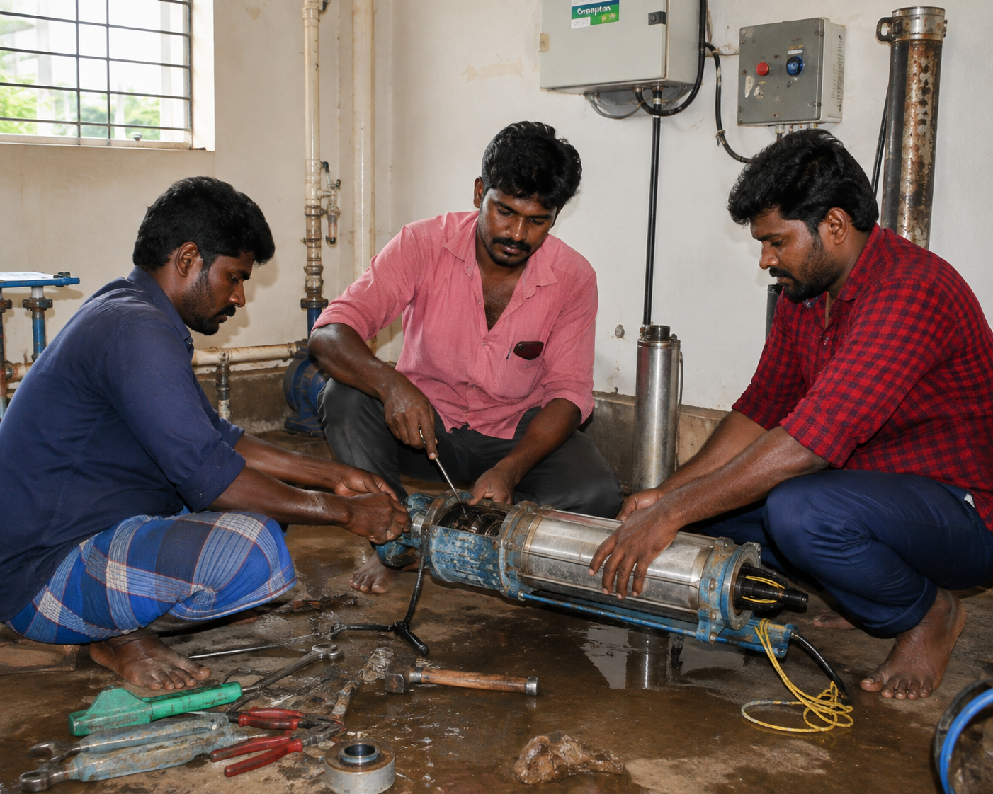 Electrical panel installation