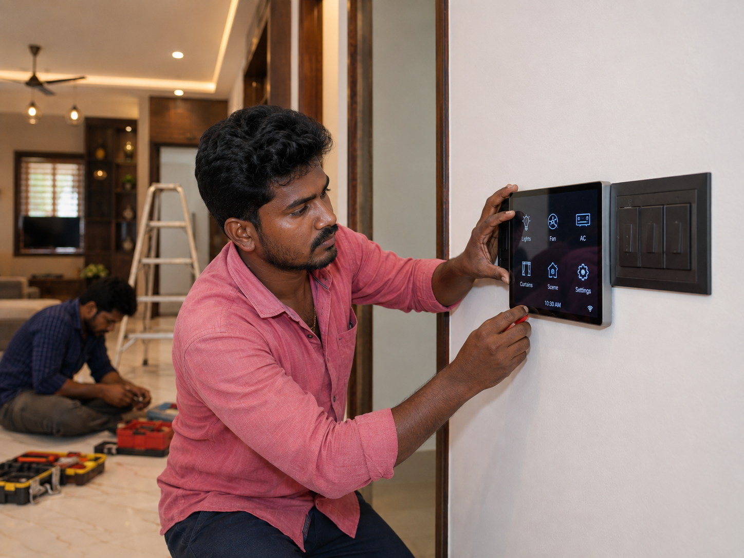 Electrical panel installation